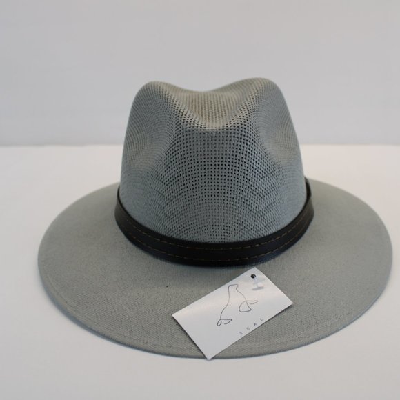 Panama Hat XeaL size Small Mens & Womens NEW Silver in color, New! - Picture 1 of 6